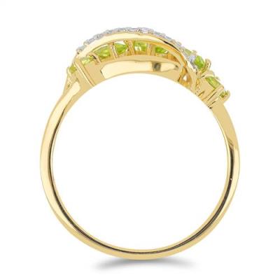 BUY 925 STERLING SILVER PERIDOT GEMSTONES RING